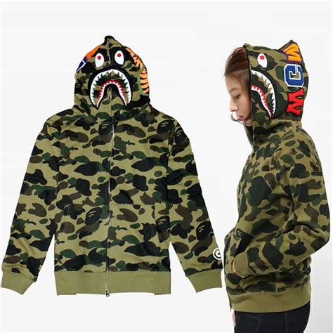 are bape hoodies made in china
